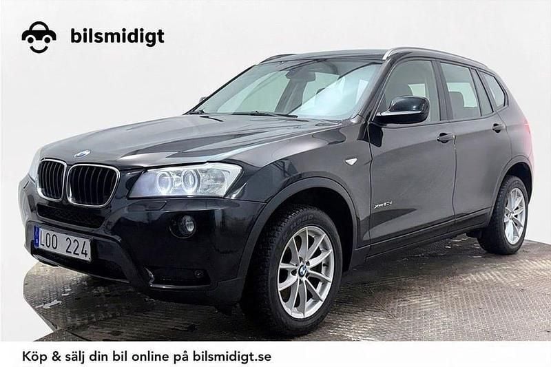 Begagnad BMW X3 184 HK (135 kW) 2011 Svart SUV