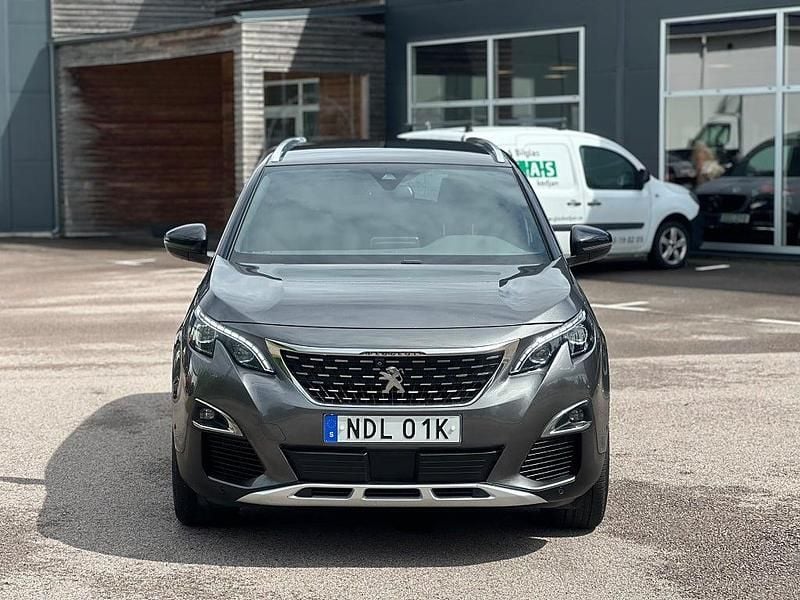 Begagnad Peugeot 5008 GT-line 181 HK (133 kW) 2019 Grå Minibuss