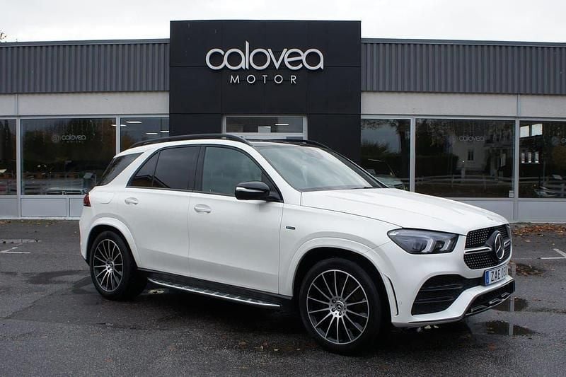 Vit Begagnad 2021 Mercedes GLE350 AMG SUV | 569 900 kr (Bra pris) - Bild 1/4