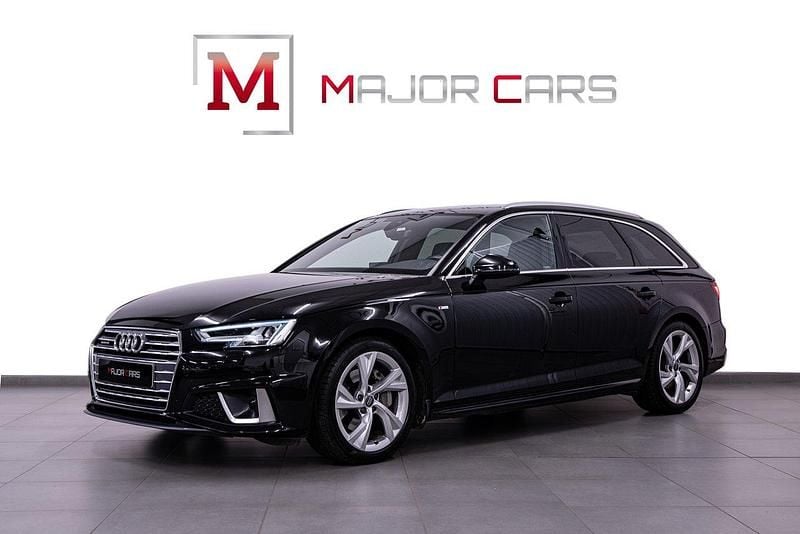 Svart Begagnad 2019 Audi A4 S-Line Kombi | 229 900 kr (Superpris) - Bild 1/4