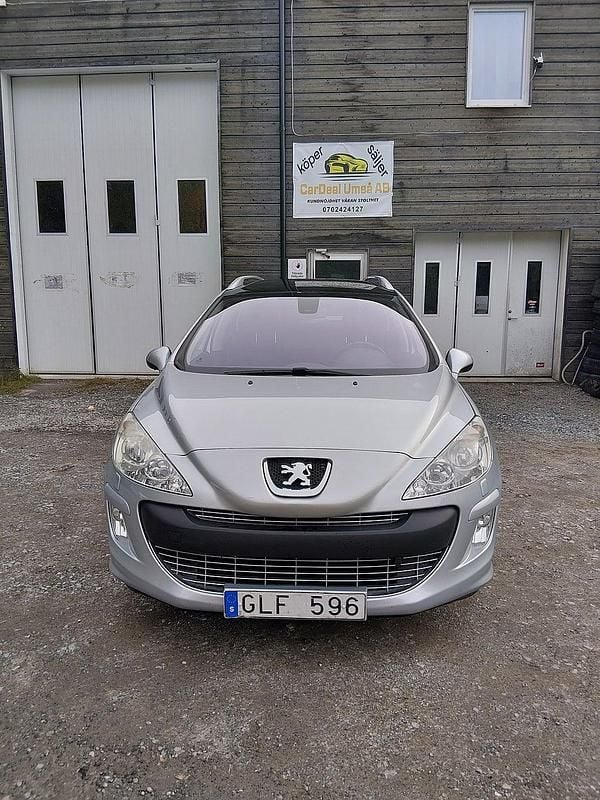 Grå Begagnad 2009 Peugeot 308 SW Kombi | 27 500 kr (Bra pris) - Bild 1/4