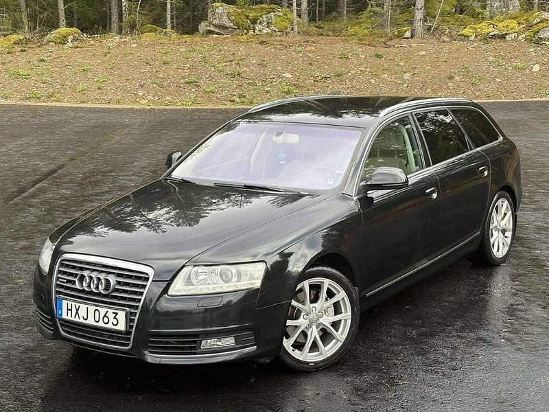 Svart Begagnad 2009 Audi A6 Proline Kombi | 78 000 kr - Bild 1/4