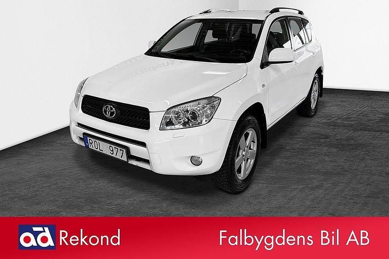 Vit Begagnad 2006 Toyota RAV4 SUV | 67 000 kr (Marknadspris) - Bild 1/4