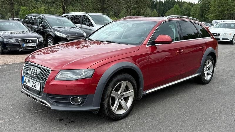 Röd Begagnad 2009 Audi A4 Allroad Kombi | 99 900 kr (Marknadspris) - Bild 1/4