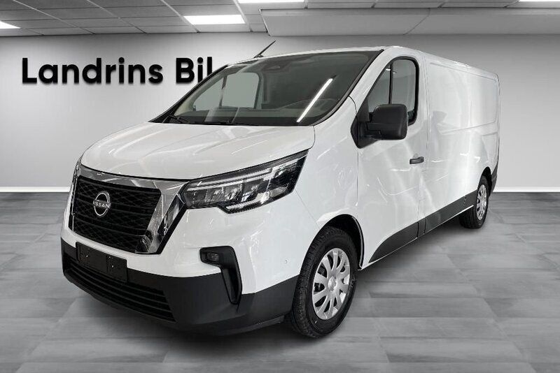 Vit (white glacier) Ny 2025 Nissan Primastar N-Connecta Minibuss | 406 545 kr (Marknadspris) - Bild 1/4