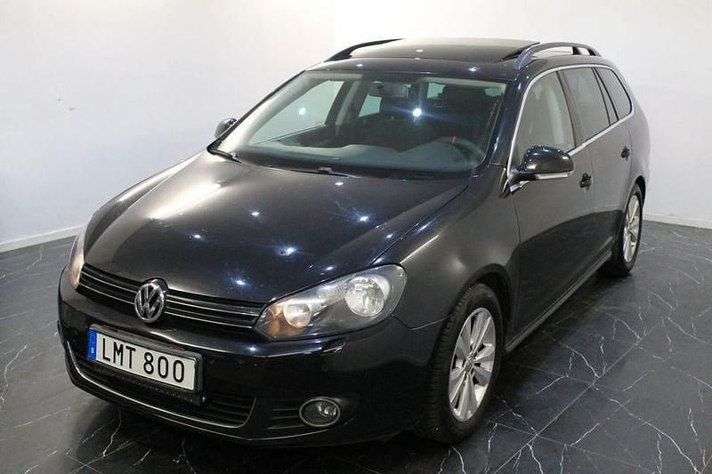 Begagnad VW Golf VI GT 160 HK (117 kW) 2010 Svart Halvkombi