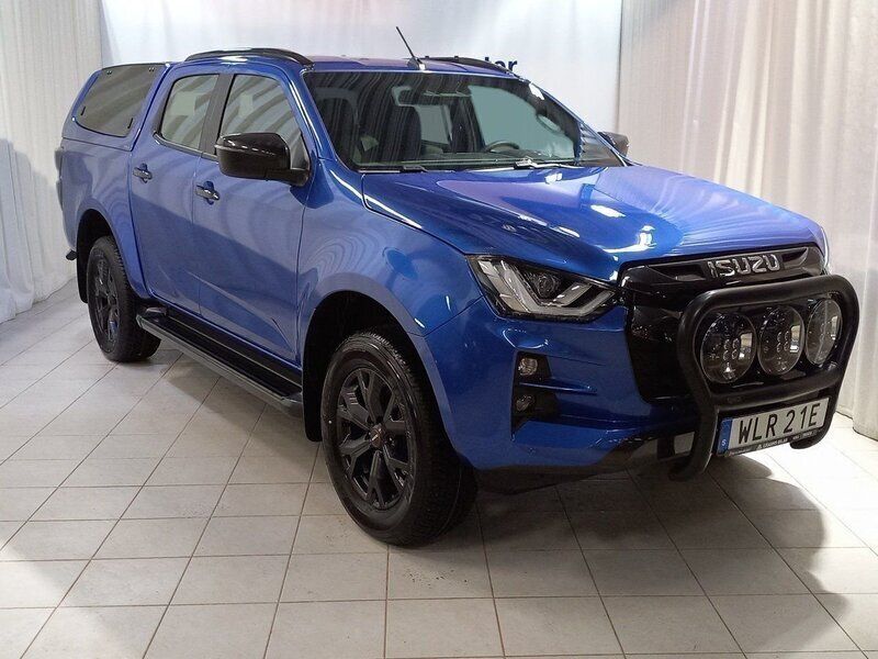 Blå (biariritz blue metallic) Ny 2024 Isuzu D-Max Pickup | 750 500 kr - Bild 1/4