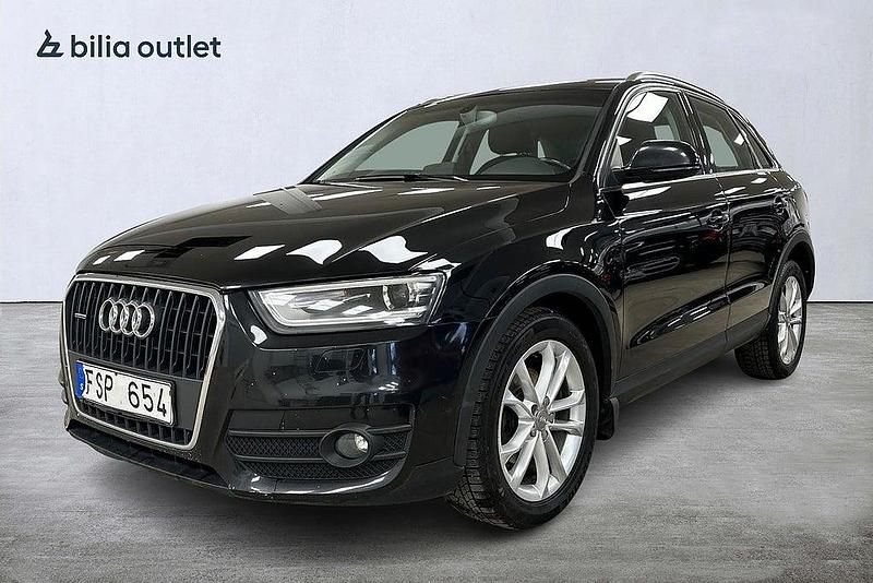 Svart Begagnad 2012 Audi Q3 Proline SUV | 144 800 kr (Lite dyr) - Bild 1/4