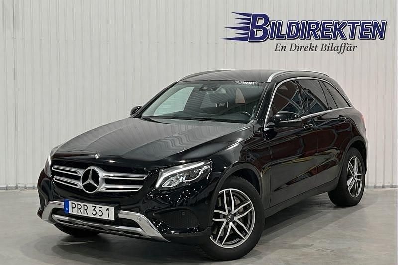 Svart Begagnad 2017 Mercedes GLC220 SUV | 246 900 kr (Marknadspris) - Bild 1/4
