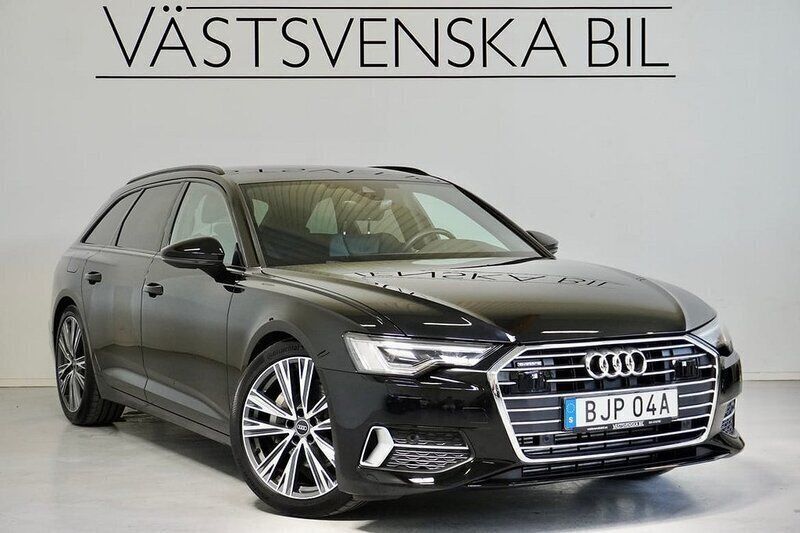 Svart Begagnad 2021 Audi A6 S-Line Kombi | 389 000 kr (Marknadspris) - Bild 1/4