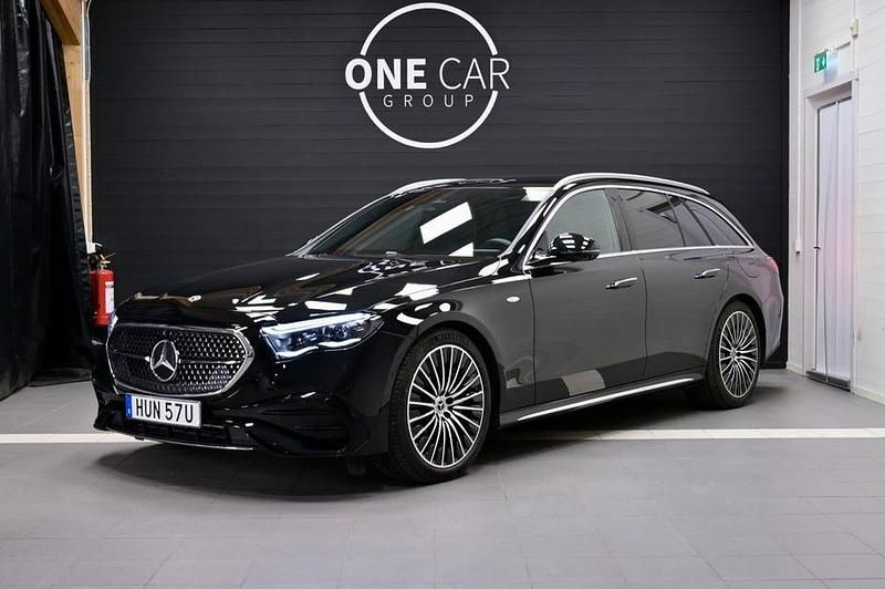 Svart Begagnad 2025 Mercedes E300 AMG Kombi | 684 900 kr - Bild 1/4