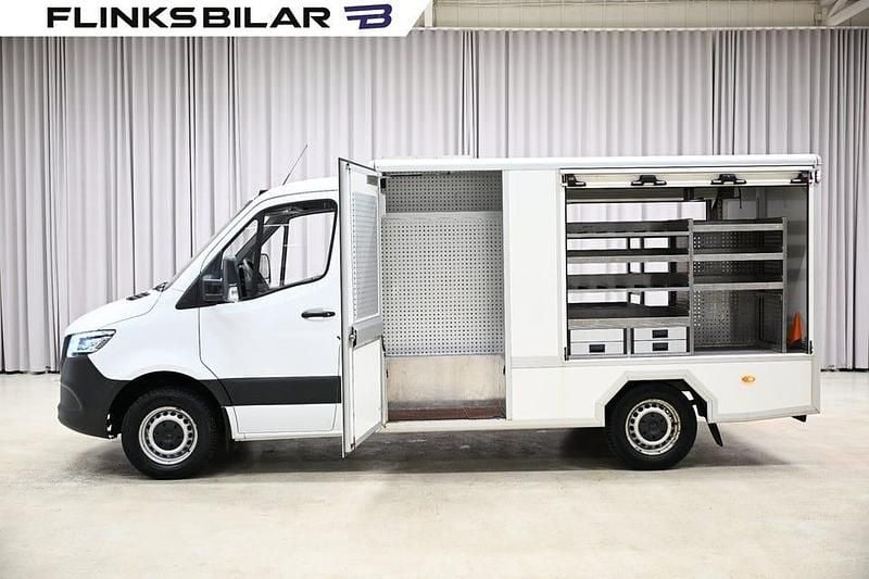 Vit Begagnad 2019 Mercedes Sprinter Van | 298 750 kr (Lite dyr) - Bild 1/4