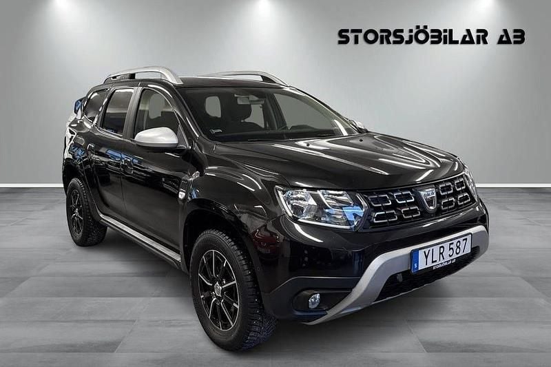 Svart Begagnad 2018 Dacia Duster SUV | 119 000 kr (Marknadspris) - Bild 1/4