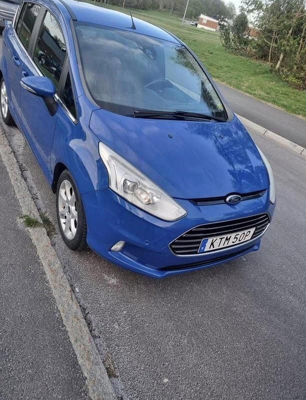 Blå Begagnad 2013 Ford B-MAX Minibuss | 88 000 kr - Bild 1/4