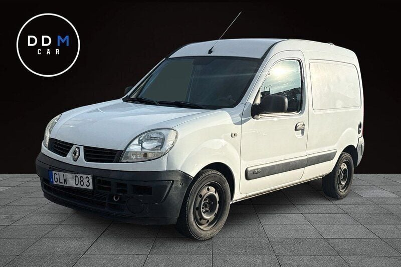 Vit Begagnad 2008 Renault Kangoo Minibuss | 24 900 kr (Marknadspris) - Bild 1/4