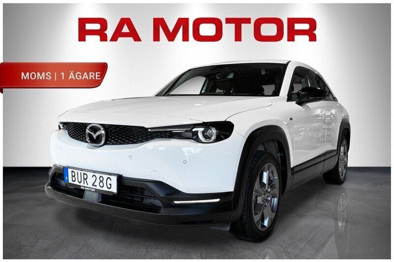 Vit Begagnad 2022 Mazda MX30 SUV | 208 900 kr (Marknadspris) - Bild 1/4