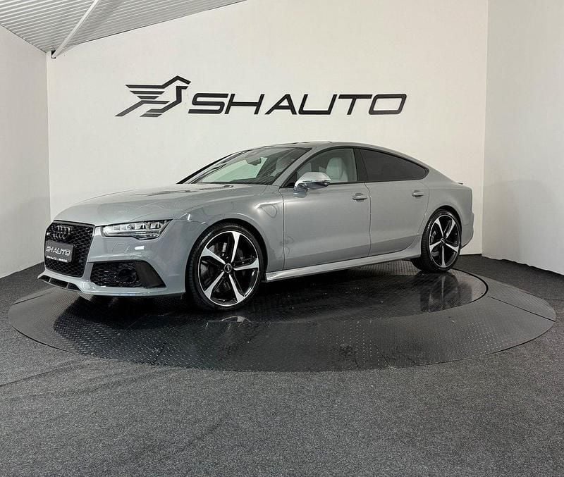 Grå Begagnad 2015 Audi RS7 Design Halvkombi | 599 900 kr (Lite dyr) - Bild 1/4