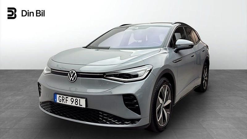 Grå (moonstone grey black) Begagnad 2022 VW ID.4 GTX SUV | 319 500 kr (Superpris) - Bild 1/4