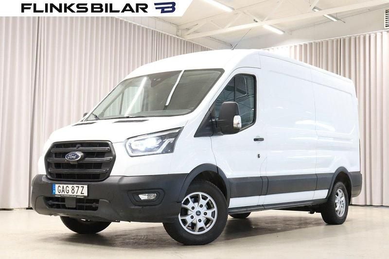Vit Begagnad 2022 Ford Transit Van | 319 900 kr (Superpris) - Bild 1/4