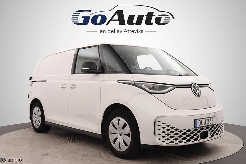 Vit Begagnad 2024 VW ID. Buzz Minibuss | 449 500 kr (Marknadspris) - Bild 1/3