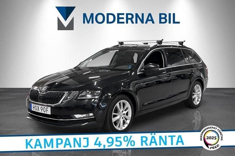 Svart Begagnad 2020 Skoda Octavia Kombi | 169 400 kr (Bra pris) - Bild 1/4