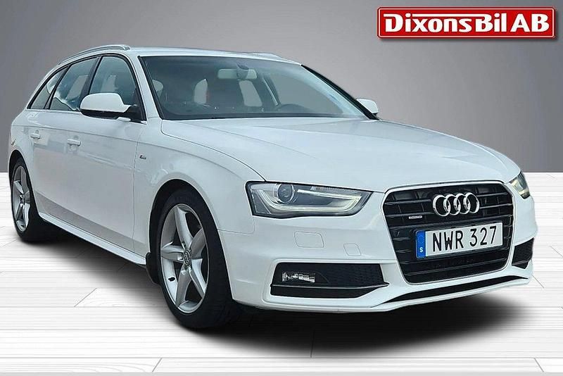 Vit Begagnad 2015 Audi A4 Sport Kombi | 125 000 kr (Marknadspris) - Bild 1/4