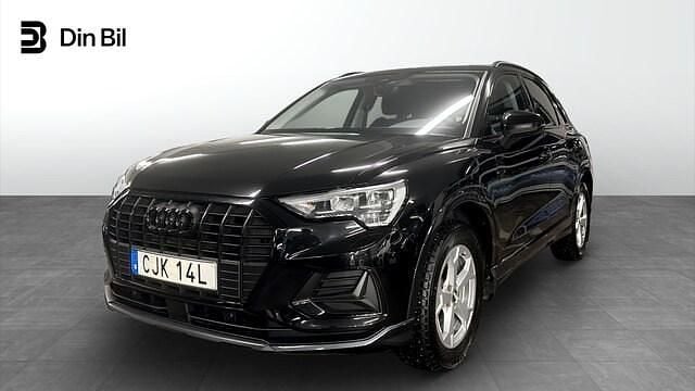 Mytsvart metallic Begagnad 2021 Audi Q3 Advanced Plus SUV | 319 900 kr (Lite dyr) - Bild 1/4