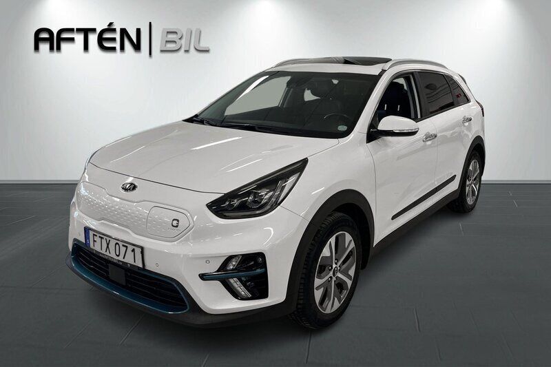 Vit Begagnad 2018 Kia e-Niro Advance SUV | 224 900 kr (Superpris) - Bild 1/3