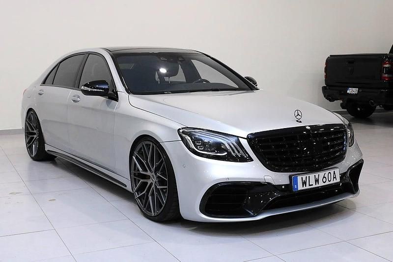 Silver Begagnad 2014 Mercedes S63 AMG AMG Sedan | 329 900 kr - Bild 1/4