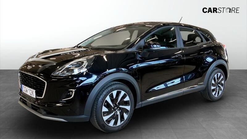 Svart Begagnad 2022 Ford Puma Titanium SUV | 189 900 kr (Marknadspris) - Bild 1/4