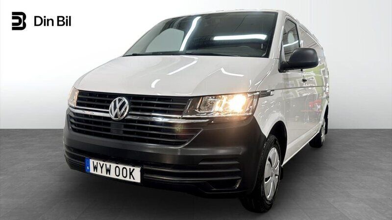 Vit Begagnad 2023 VW T6.1 Van | 379 900 kr - Bild 1/4