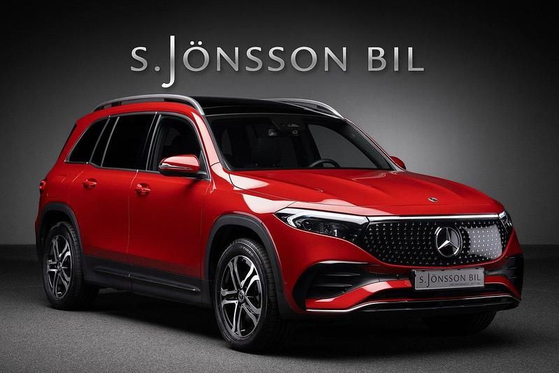 Röd Begagnad 2024 Mercedes EQB250+ AMG line SUV | 519 000 kr (Superpris) - Bild 1/4