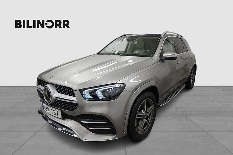 Silver Begagnad 2019 Mercedes GLE450 AMG AMG line SUV | 569 900 kr (Marknadspris) - Bild 1/4