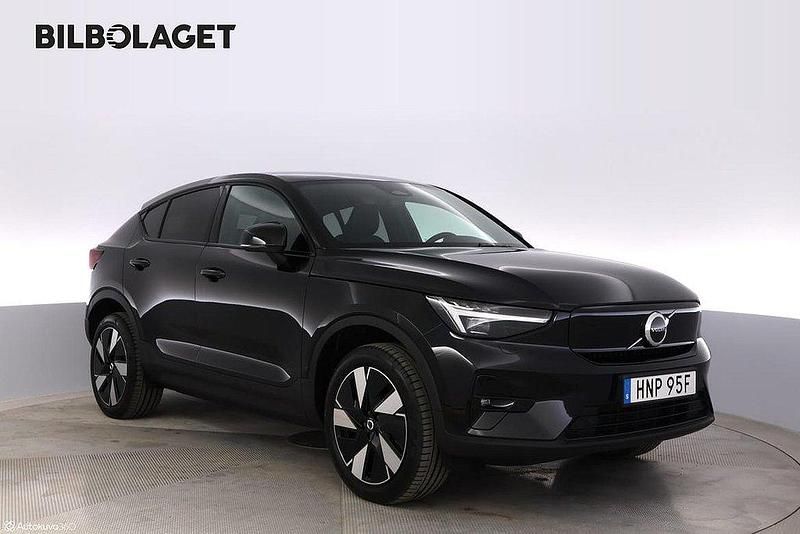 Svart Begagnad 2024 Volvo EC40 Single Motor Extended Range SUV | 559 800 kr (Marknadspris) - Bild 1/4