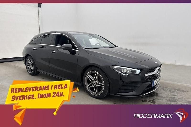 Svart Begagnad 2020 Mercedes CLA200 AMG Kombi | 279 800 kr (Marknadspris) - Bild 1/3