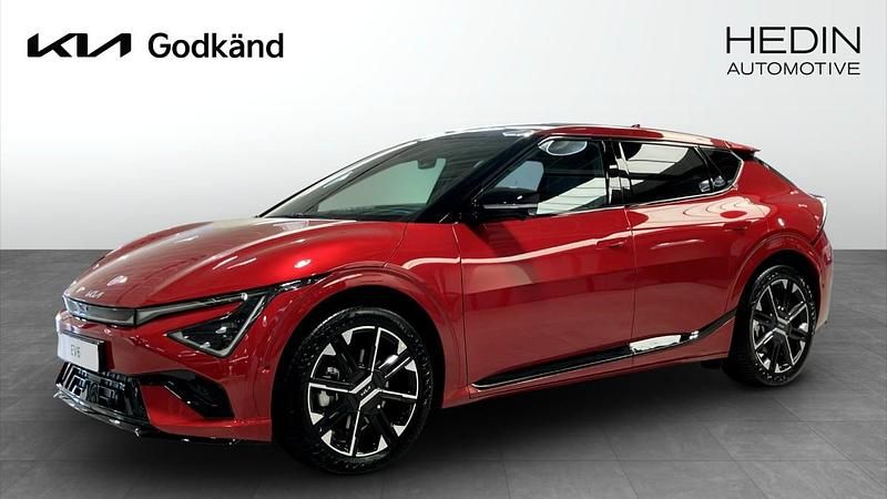 Röd (red) Begagnad 2025 Kia EV6 2 SUV | 619 900 kr (Dyr) - Bild 1/4