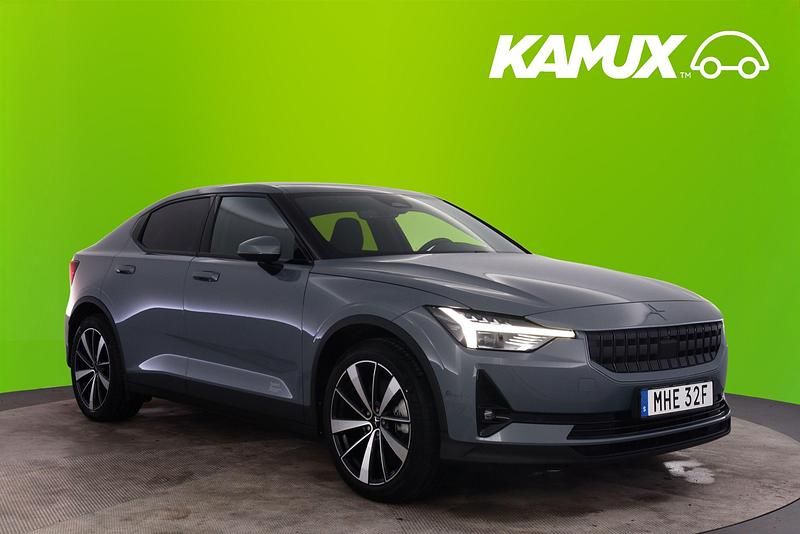 Grå Begagnad 2022 Polestar 2 Long Range Dual motor Halvkombi | 338 900 kr - Bild 1/4