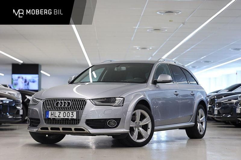 Silver Begagnad 2015 Audi A4 Allroad Sport Kombi | 179 900 kr (Marknadspris) - Bild 1/3