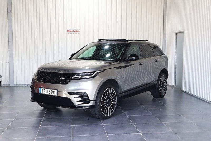 Ljusgrå (grå) Begagnad 2017 Land Rover Range Rover Velar R-Dynamic SUV | 379 000 kr (Superpris) - Bild 1/4