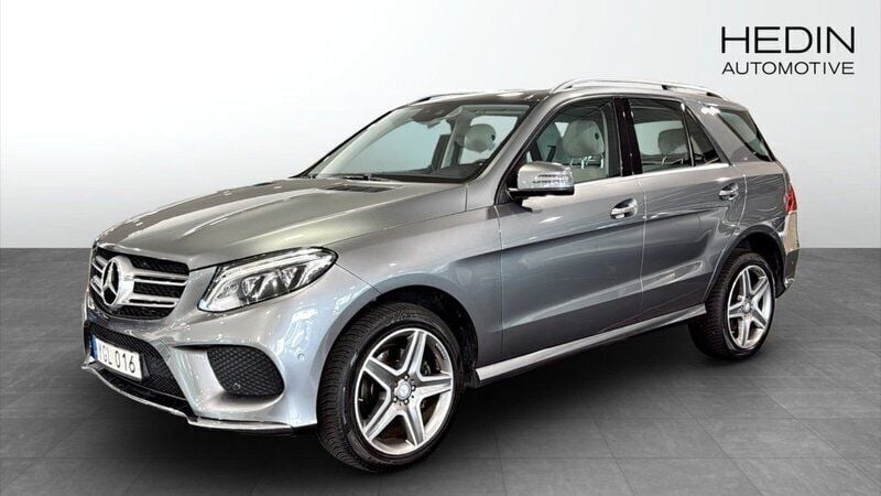 Grå (grey) Begagnad 2017 Mercedes GLE350 AMG Kombi | 339 000 kr (Superpris) - Bild 1/4