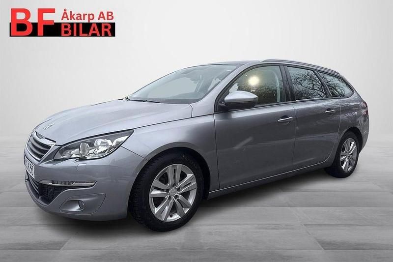 Grå Begagnad 2015 Peugeot 308 SW Active Kombi | 109 500 kr (Lite dyr) - Bild 1/3