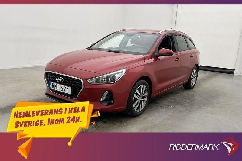Röd Begagnad 2017 Hyundai i30 Kombi | 139 800 kr (Marknadspris) - Bild 1/3