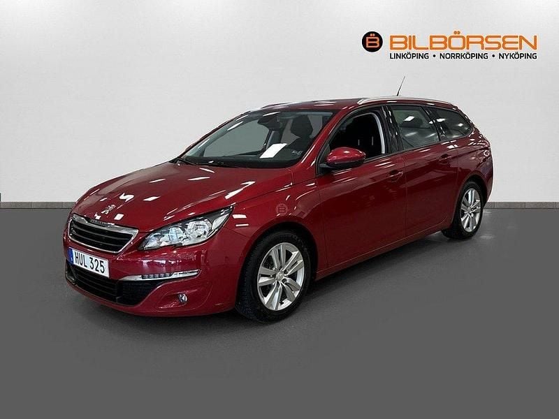 Röd Begagnad 2015 Peugeot 308 Active Kombi | 89 900 kr (Marknadspris) - Bild 1/4