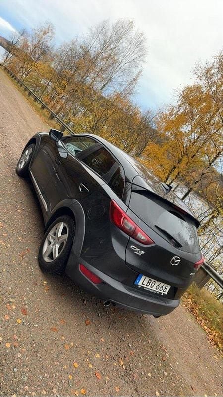 Begagnad Mazda CX-3 150 HK (110 kW) 2015 Svart SUV