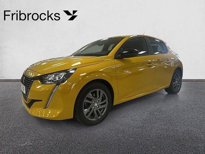 Gul Begagnad 2021 Peugeot 208 Active Halvkombi | 169 800 kr (Marknadspris) - Bild 1/4