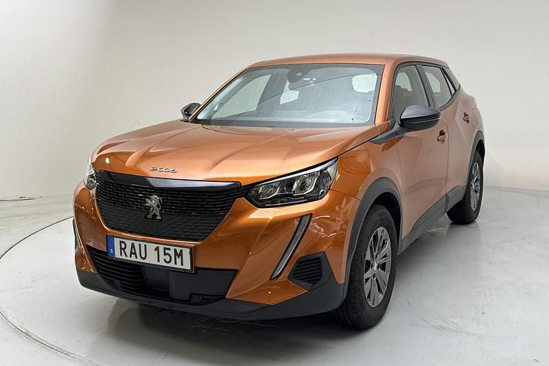 Orange Begagnad 2022 Peugeot 2008 SUV | 179 000 kr (Bra pris) - Bild 1/4