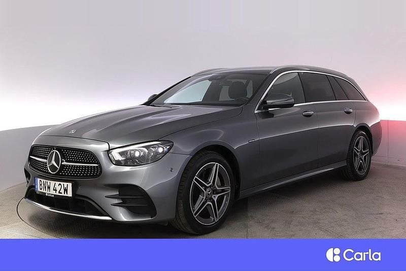 Grå Begagnad 2020 Mercedes E300 AMG Kombi | 344 900 kr (Bra pris) - Bild 1/4