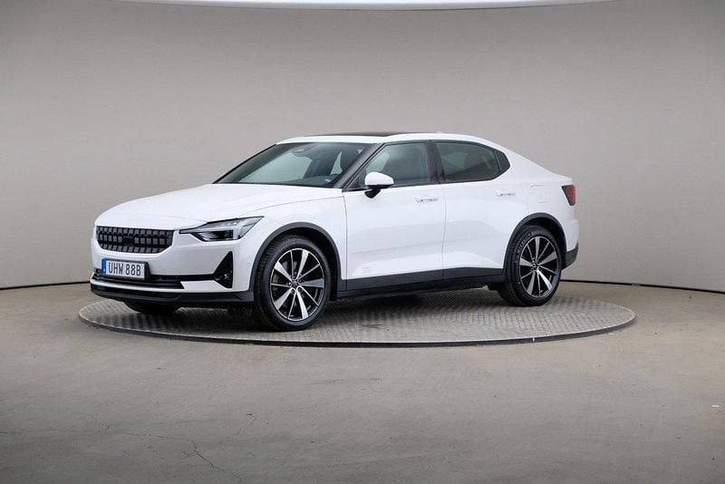 Vit Begagnad 2021 Polestar 2 Pilot Halvkombi | 299 000 kr (Lite dyr) - Bild 1/4