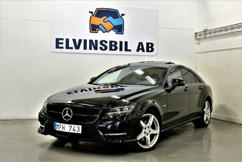 Svart Begagnad 2011 Mercedes CLS350 Sport Sportkupé | 279 900 kr - Bild 1/4