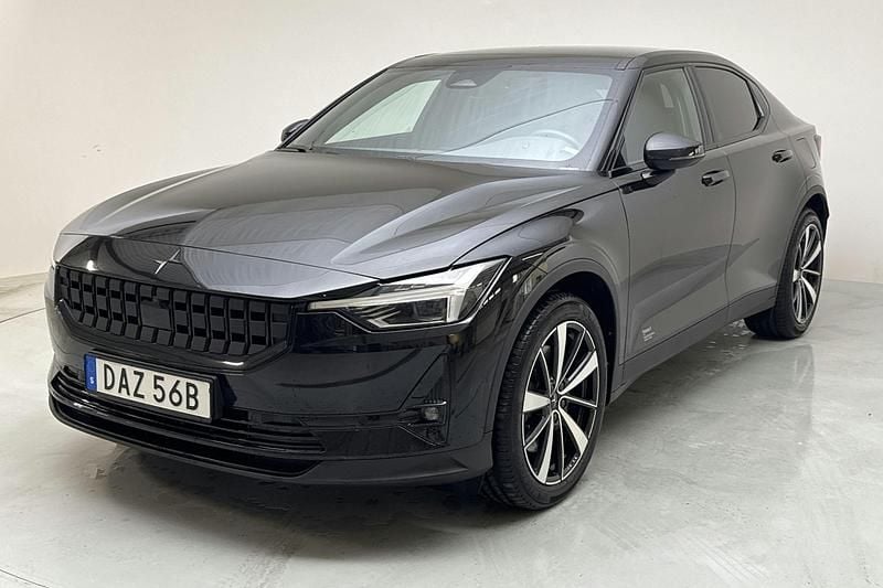 Svart Begagnad 2022 Polestar 2 Pilot Sedan | 289 000 kr (Bra pris) - Bild 1/4